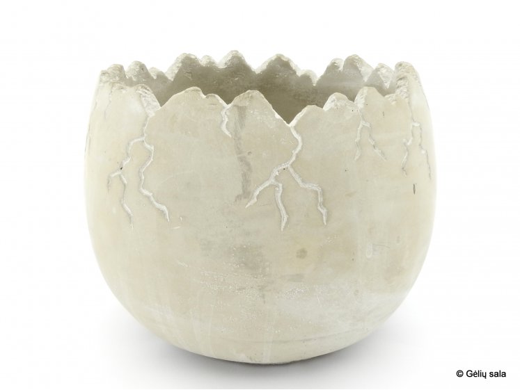 Keramikinis vazonas - lukštas