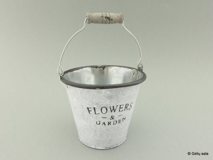 Metalinis indas - kibirėlis