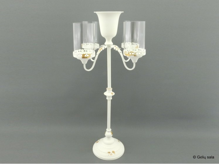 Metal Candle Holder with...