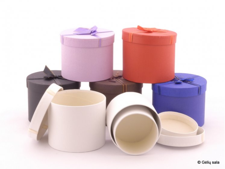 Gėlių Dėžutė 3dalių mix