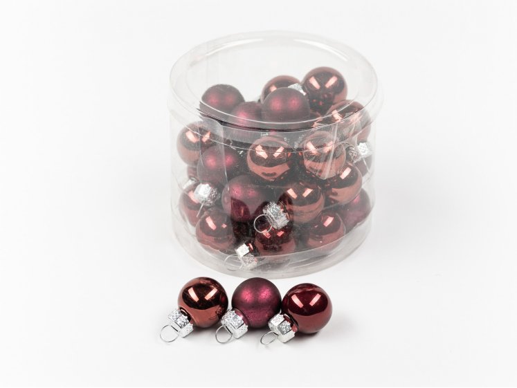 Glass Christmas Tree Toys...