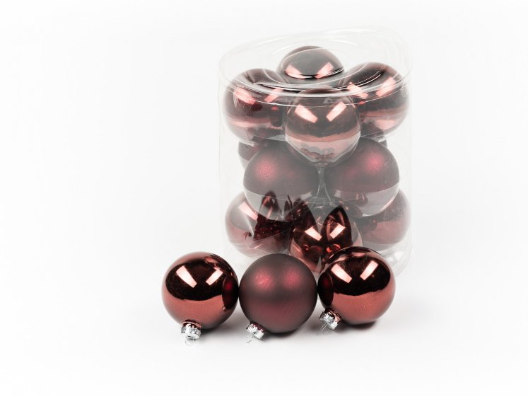 Glass Christmas Tree Toys...