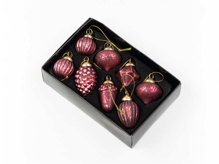 Glass Christmas Tree Toys...