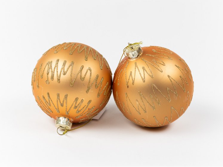 Stiklinis kalėdinis žaisliukas