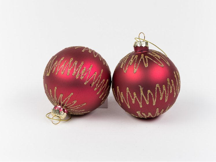 Glass Christmas Tree Toy