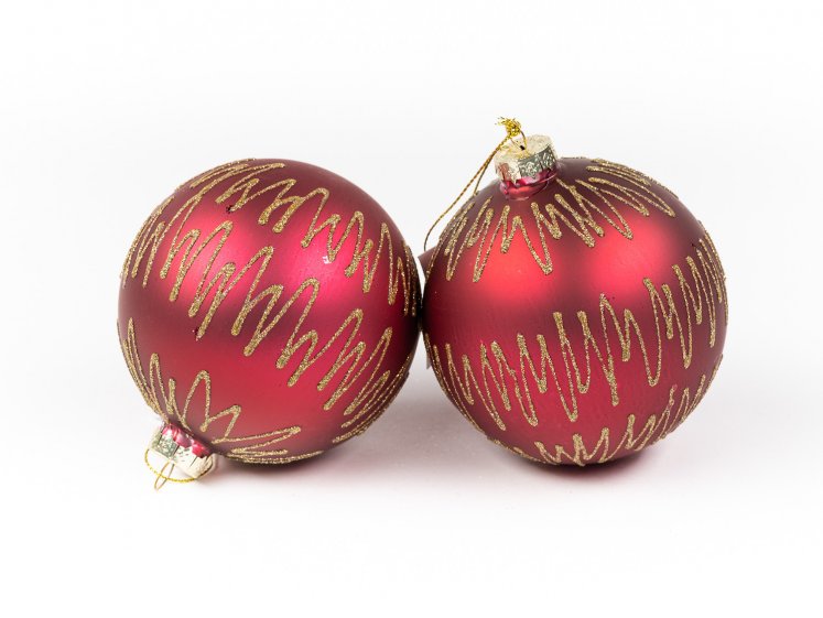 Glass Christmas Tree Toy