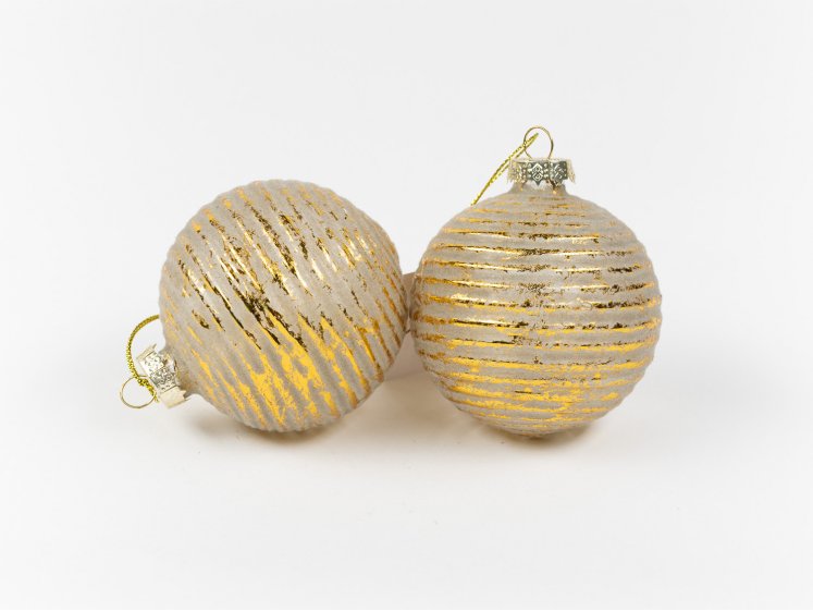 Stiklinis kalėdinis žaisliukas