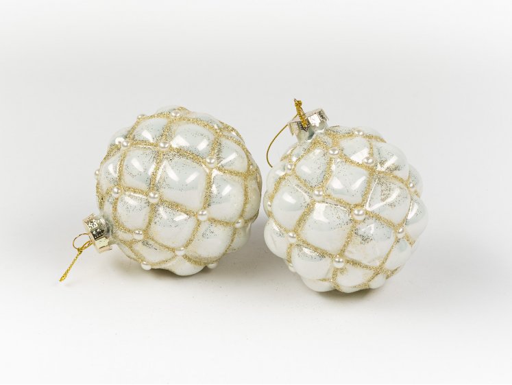 Glass Christmas tree toy