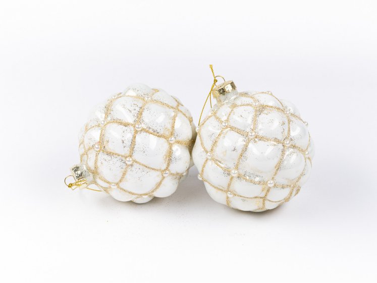 Glass Christmas tree toy