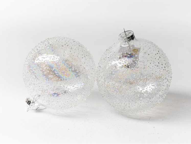 Glass Christmas tree toy