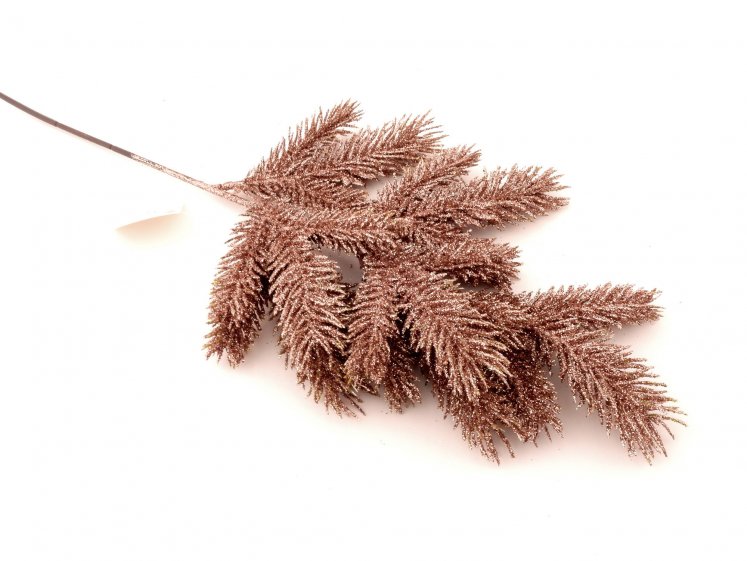 Shiny Pink Spruce Branch...