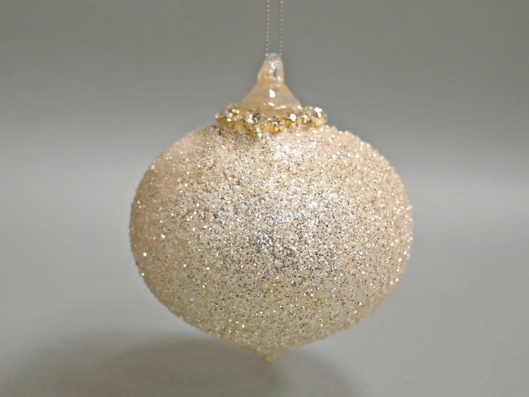 Glass Christmas tree toy