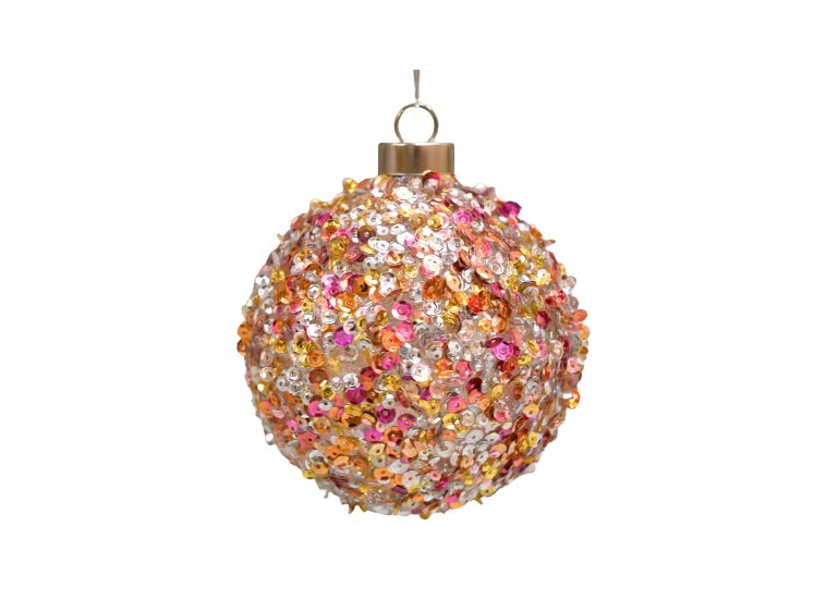 Glass Christmas tree toy