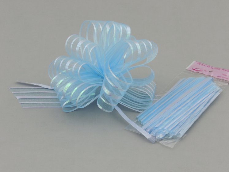 Ribbon Pull Bow BLUE