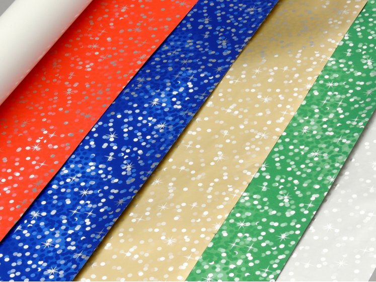 Wrapping Paper Stars MIX
