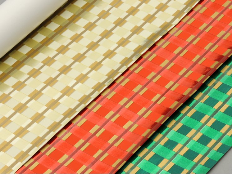 Wrapping Paper Checked MIX