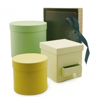 Greenish Flower Boxes