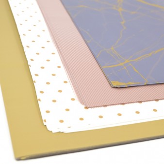 Flower wrapping paper